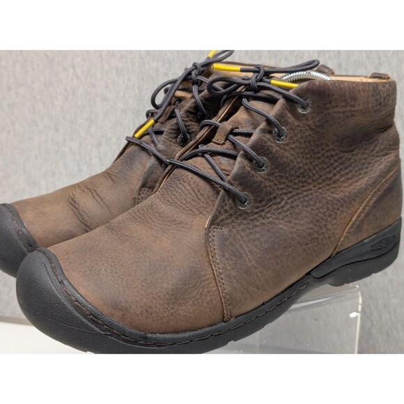 Keen Bidwell Brown Leather Chukka Boot Men's US 12 UK 11 EU 46 - Picture 4 of 10